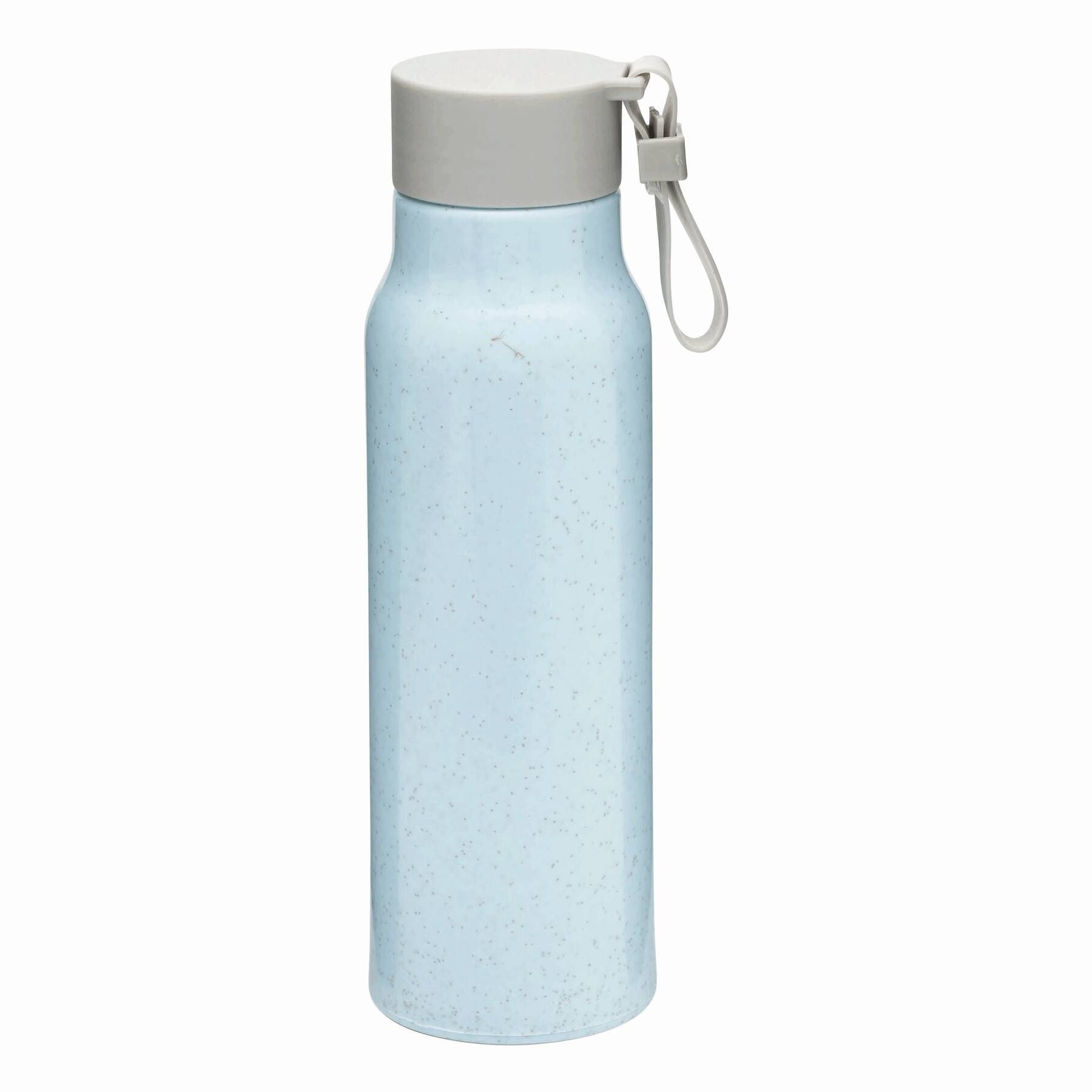Glas-Trinkflasche ECO DRINK mit Ummantelung - blau-930