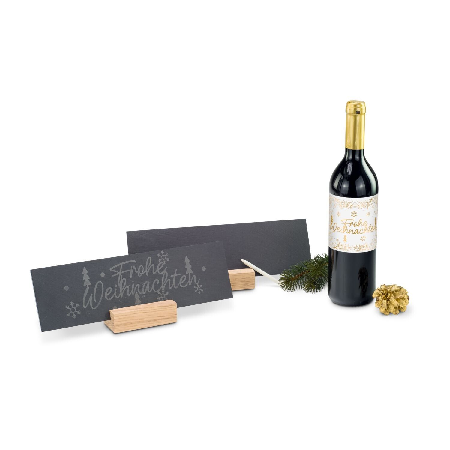 Geschenkset Schiefer & Wein-279
