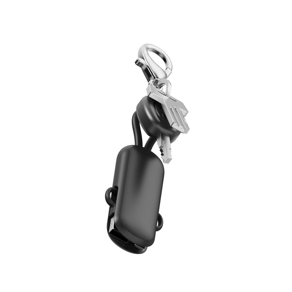 Urban Vitamin Dublin 100W 4-in-1-Kabel am Schlüsselanhänger - schwarz-492