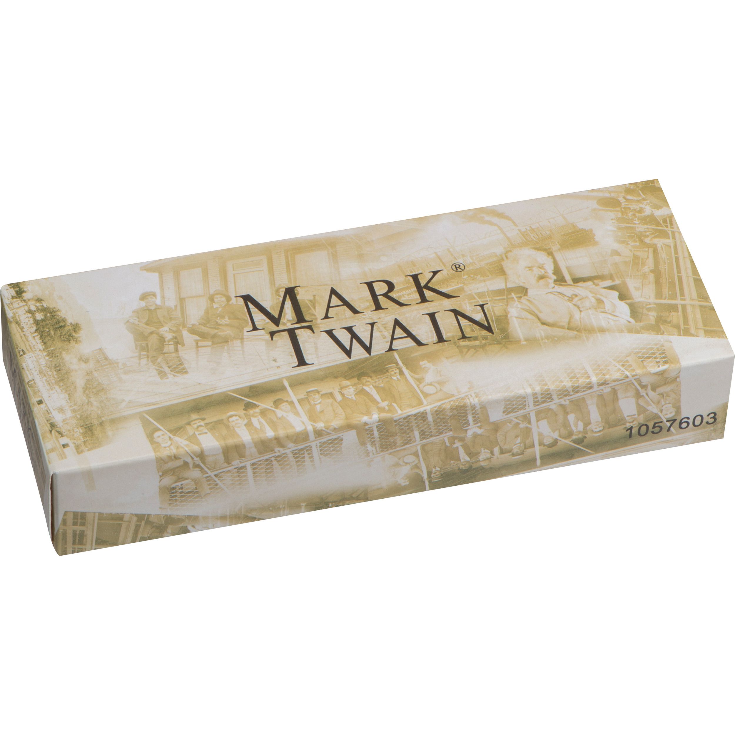 Mark Twain Kugelschreiber aus Metall - schwarz-623