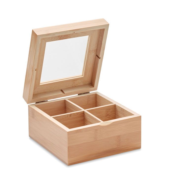 Teebox aus Bambus CAMPO TEA - holz-842