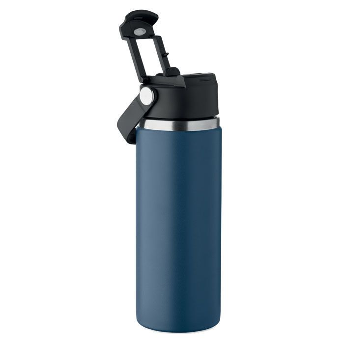 Isolierflasche 500 ml SUMA GRIP - marineblau-987