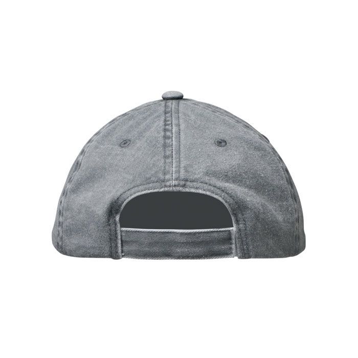 Baseball Kappe 6 Panels BEAU - grau-321