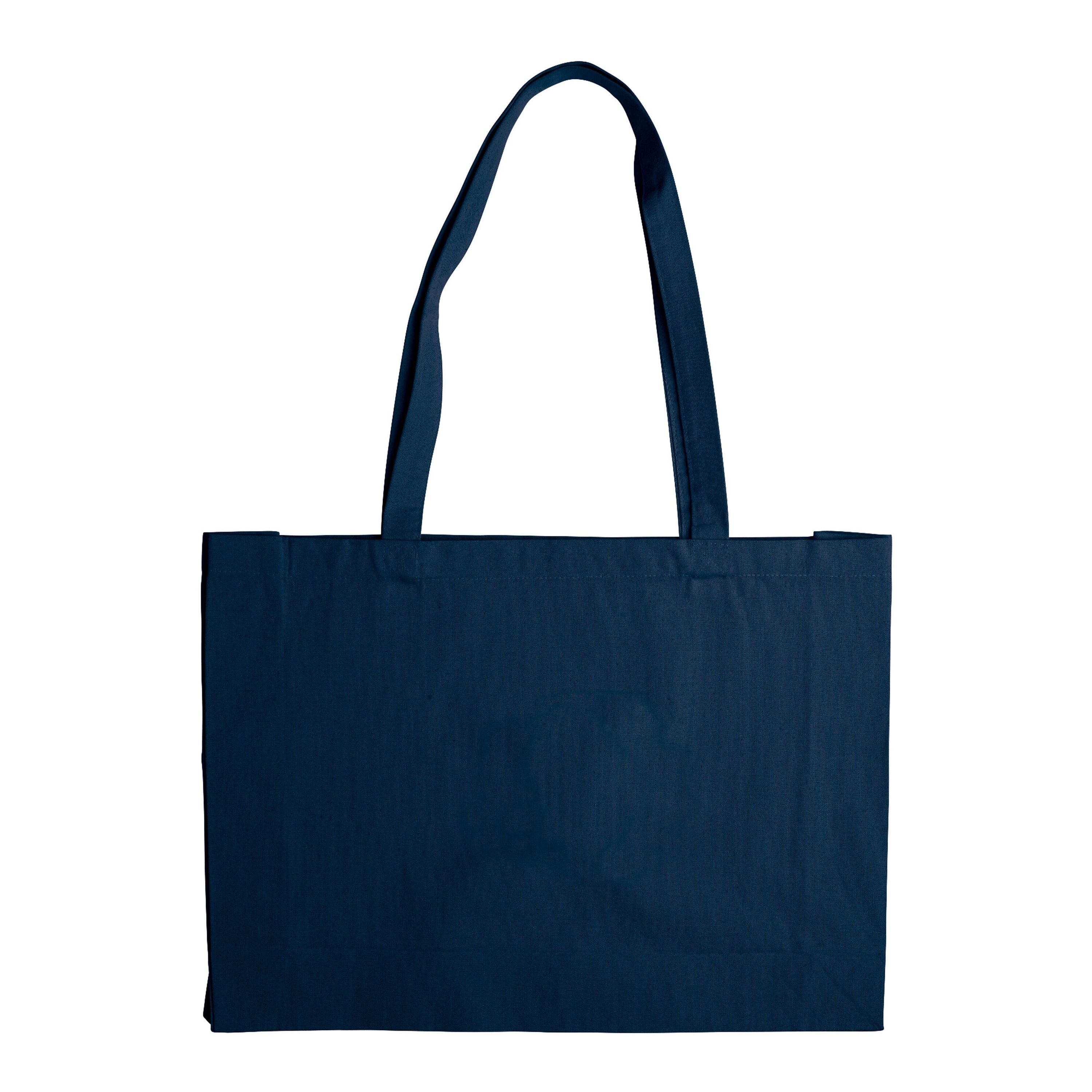 Umhängetasche canvas OEKO-TEX®270g/m² 45x10x33cm - dunkelblau-61
