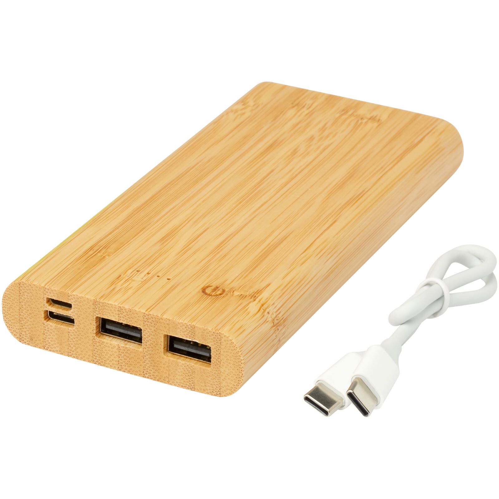 Tulda 10.000 mAh Powerbank aus Bambus - natur-992