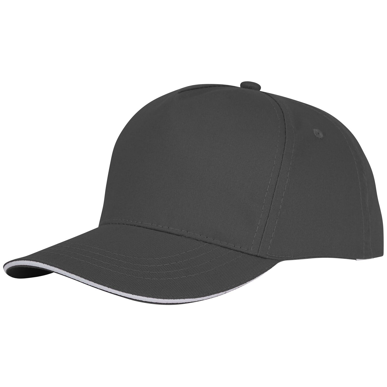 Ceto Cap mit 5 Segmenten und Sandwichschirm - storm grey - 0-561