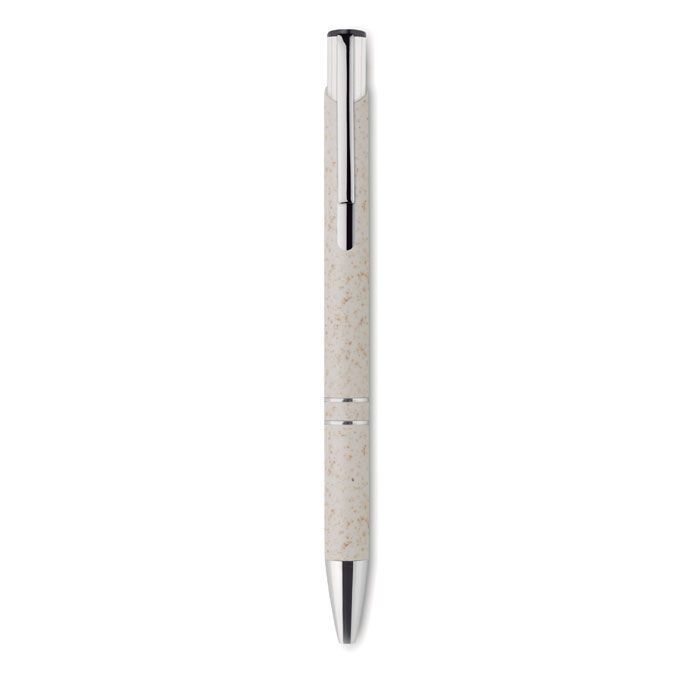 Öko-Druckkugelschreiber BERN PECAS - beige-795