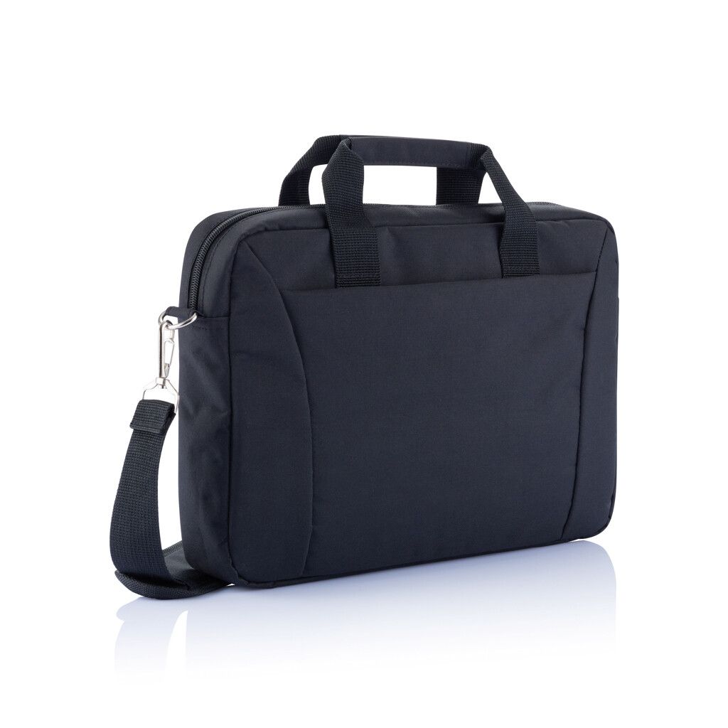 15,4” Messe Laptoptasche, PVC-frei - schwarz-622