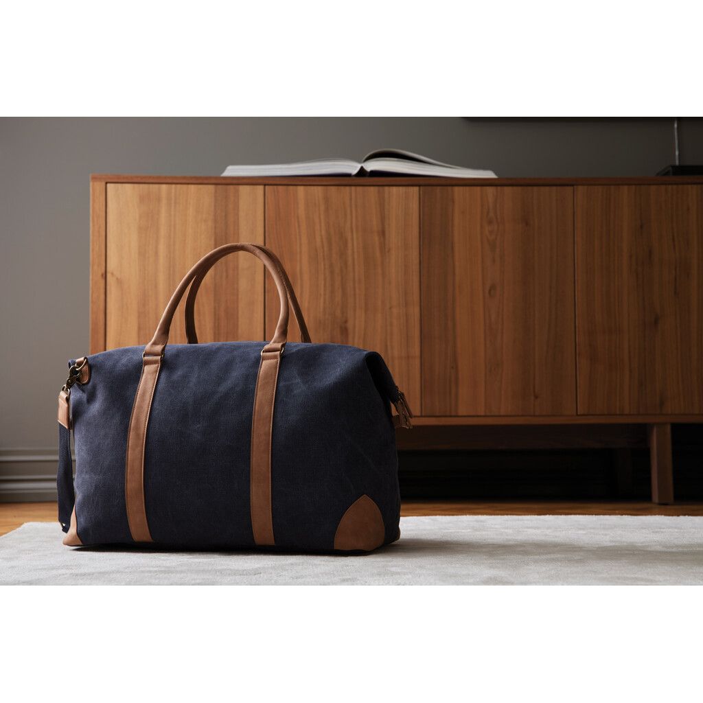 VINGA Bosler Seesack aus RCS recyceltem Canvas - navy blau-913