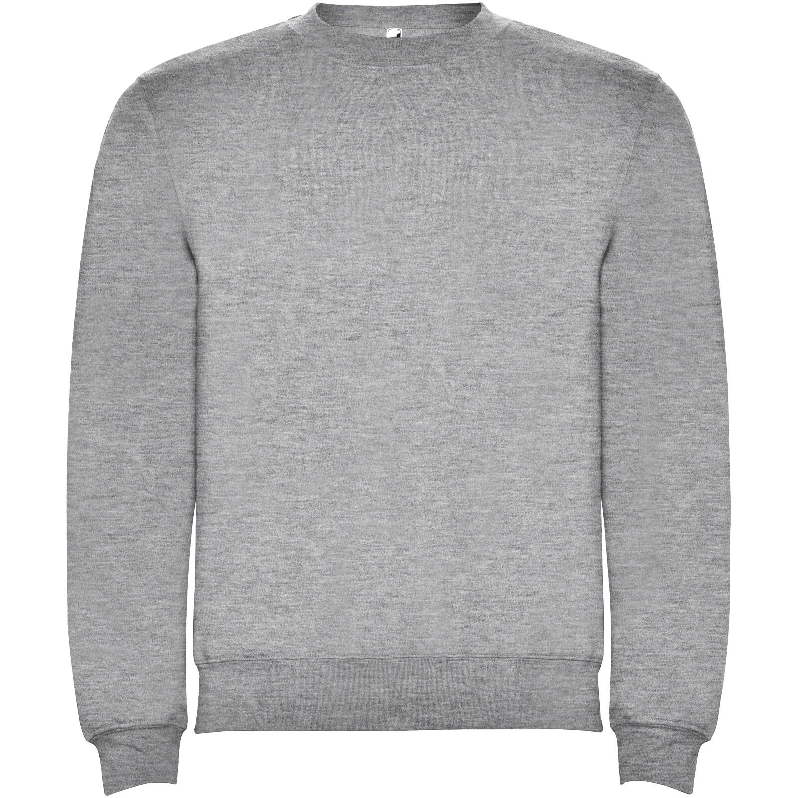 Clasica Sweatshirt mit Rundhalsausschnitt  - marl grau - 2XL-700