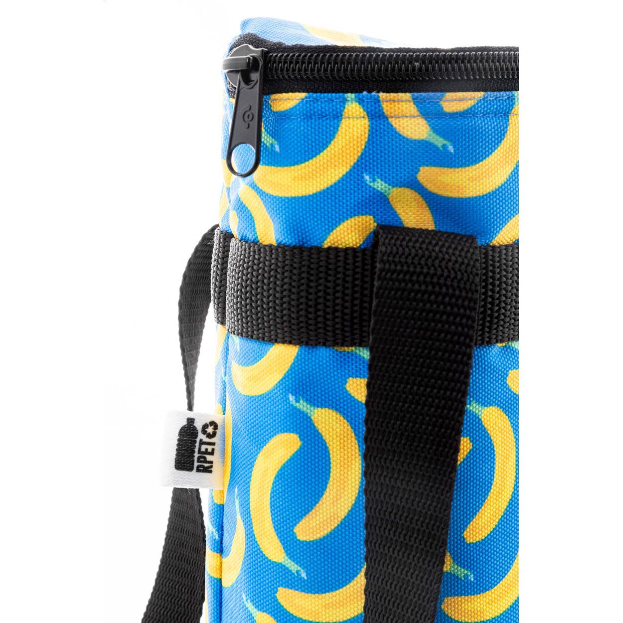 CreaCool Aqua custom bottle cooler bag - schwarz - weiß-910
