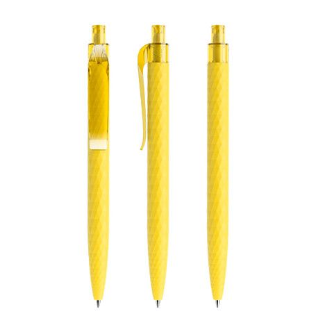 prodir QS01 Soft Touch PRT Push Kugelschreiber - lemon-433