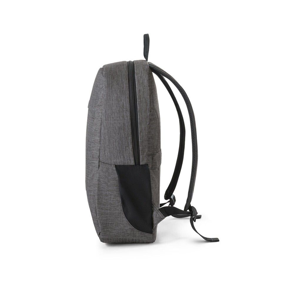 BUSINESS Laptop-Rucksack aus 300D 100% rPET - dunkelgrau-656