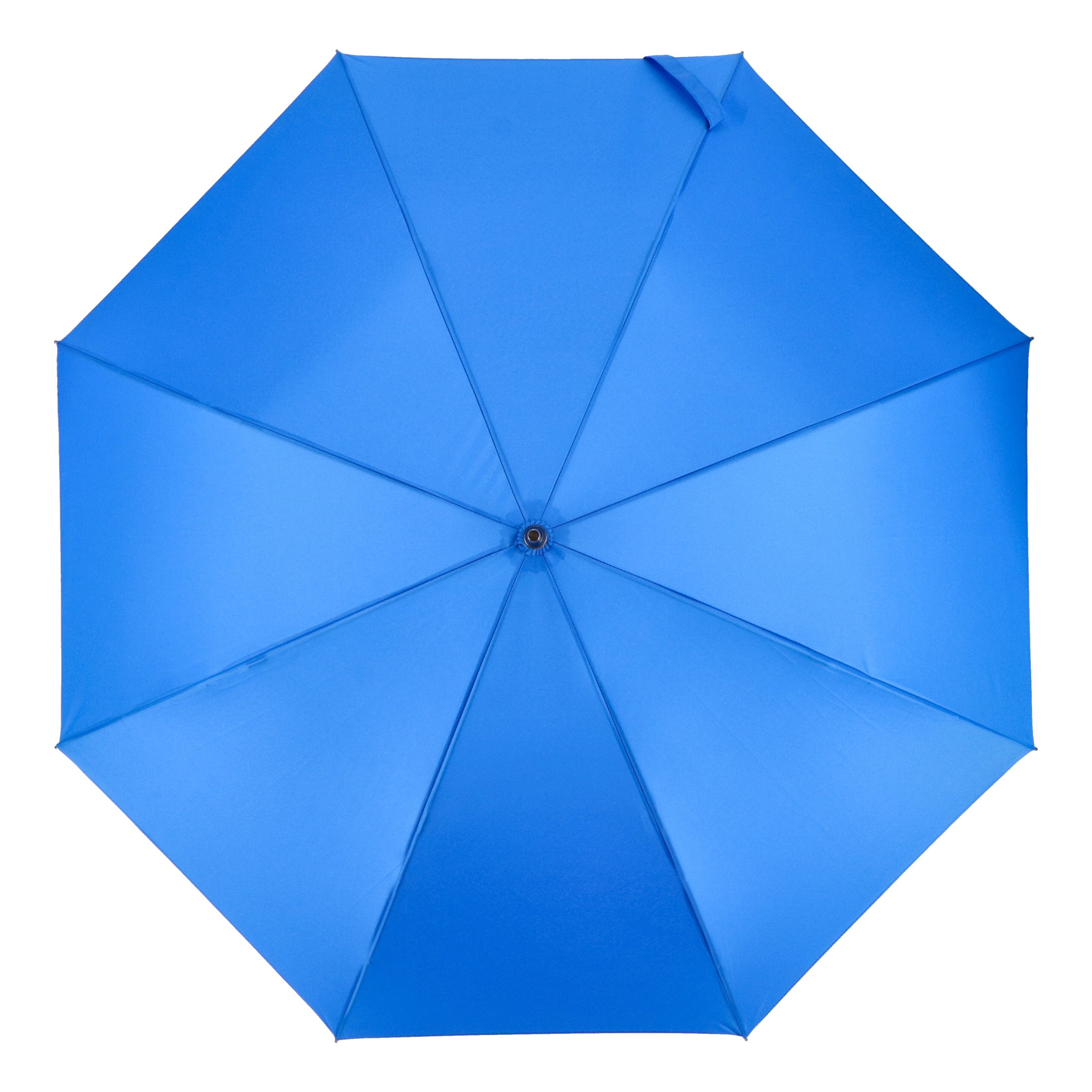 Emerantia 190T Pongee 23 Stockschirm Auto offen - blau-142