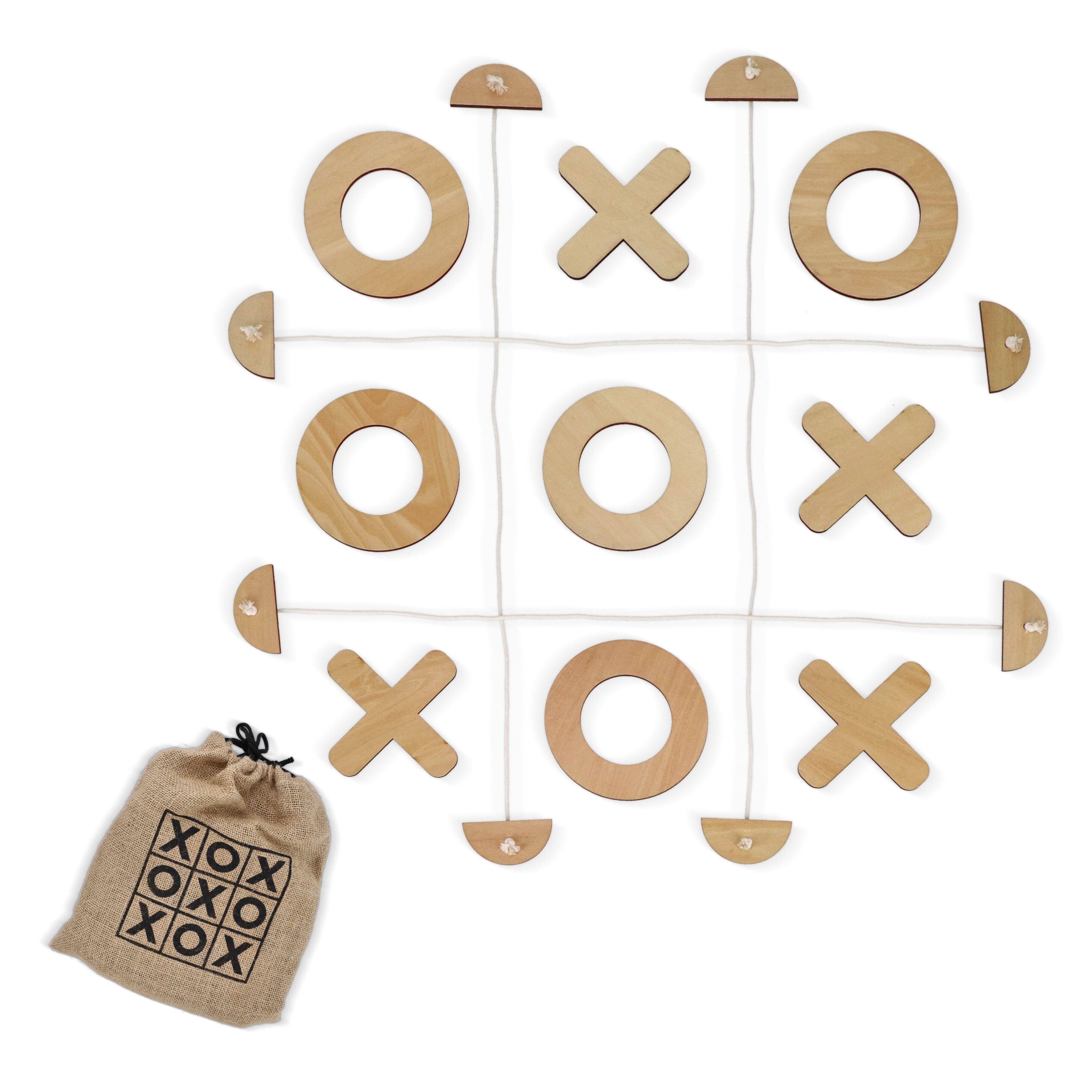 InSideOut Riesiges Tic Tac Toe - holz  -  holz-103