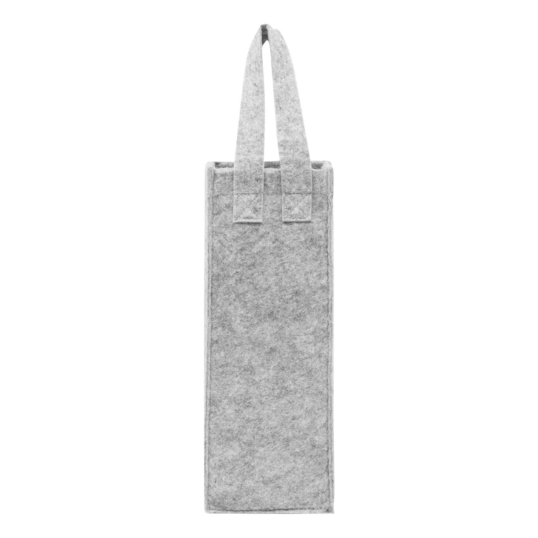 Filz-Flaschentasche CABERNET - grau-653