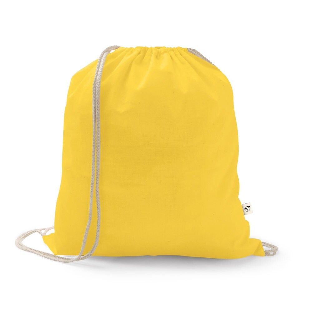 ISTANBUL Rucksack aus recycelter Baumwolle (70%) Polyester (30% rPET) - gelb-993