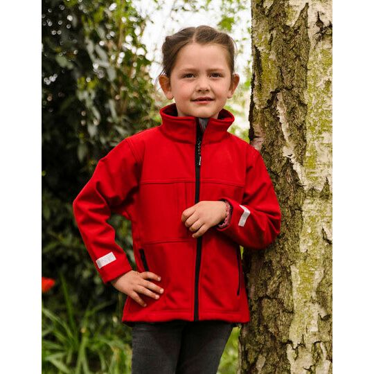 Junior Classic Soft Shell Jacket - black-663