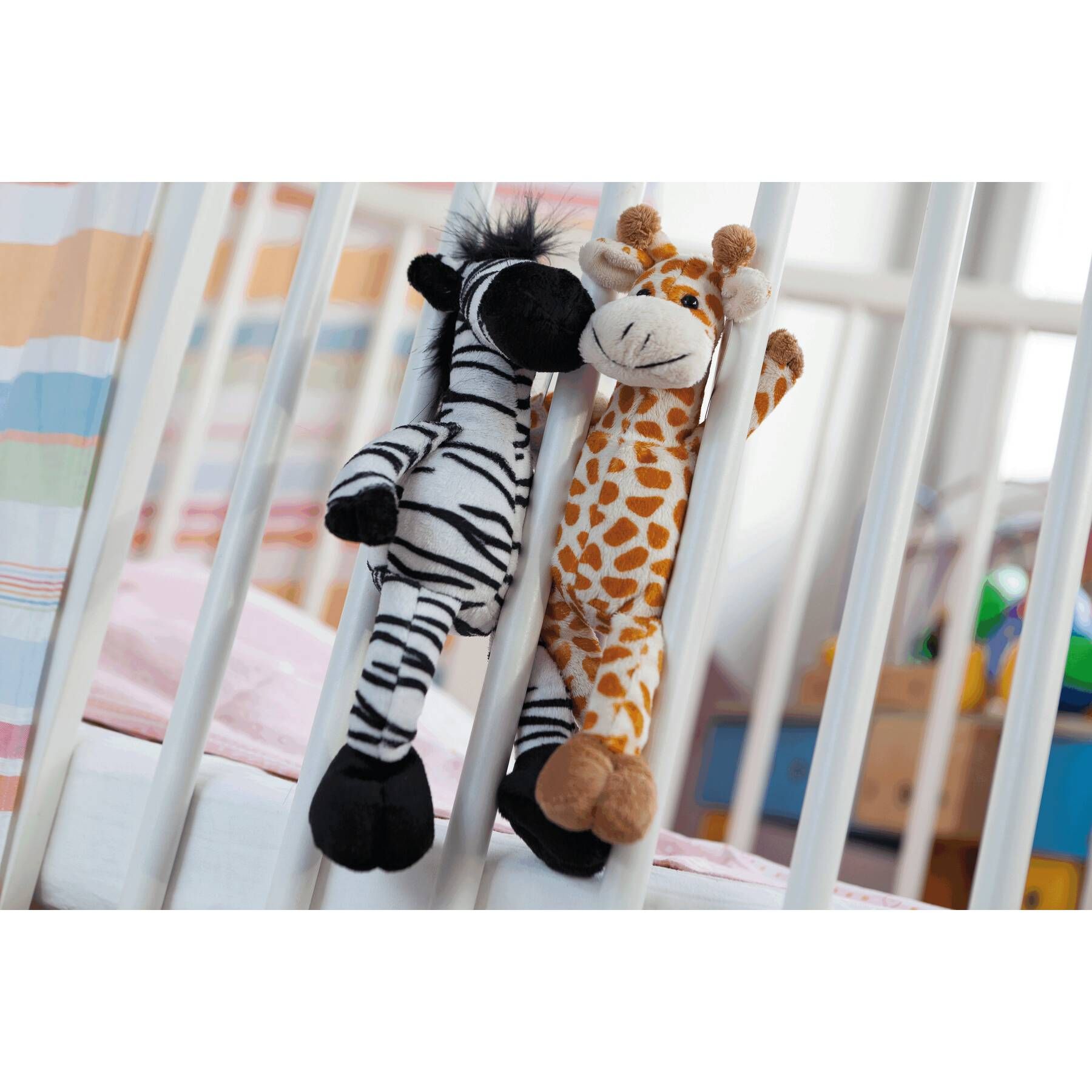 Plüsch-Zebra LORENZO - schwarz - weiß-941