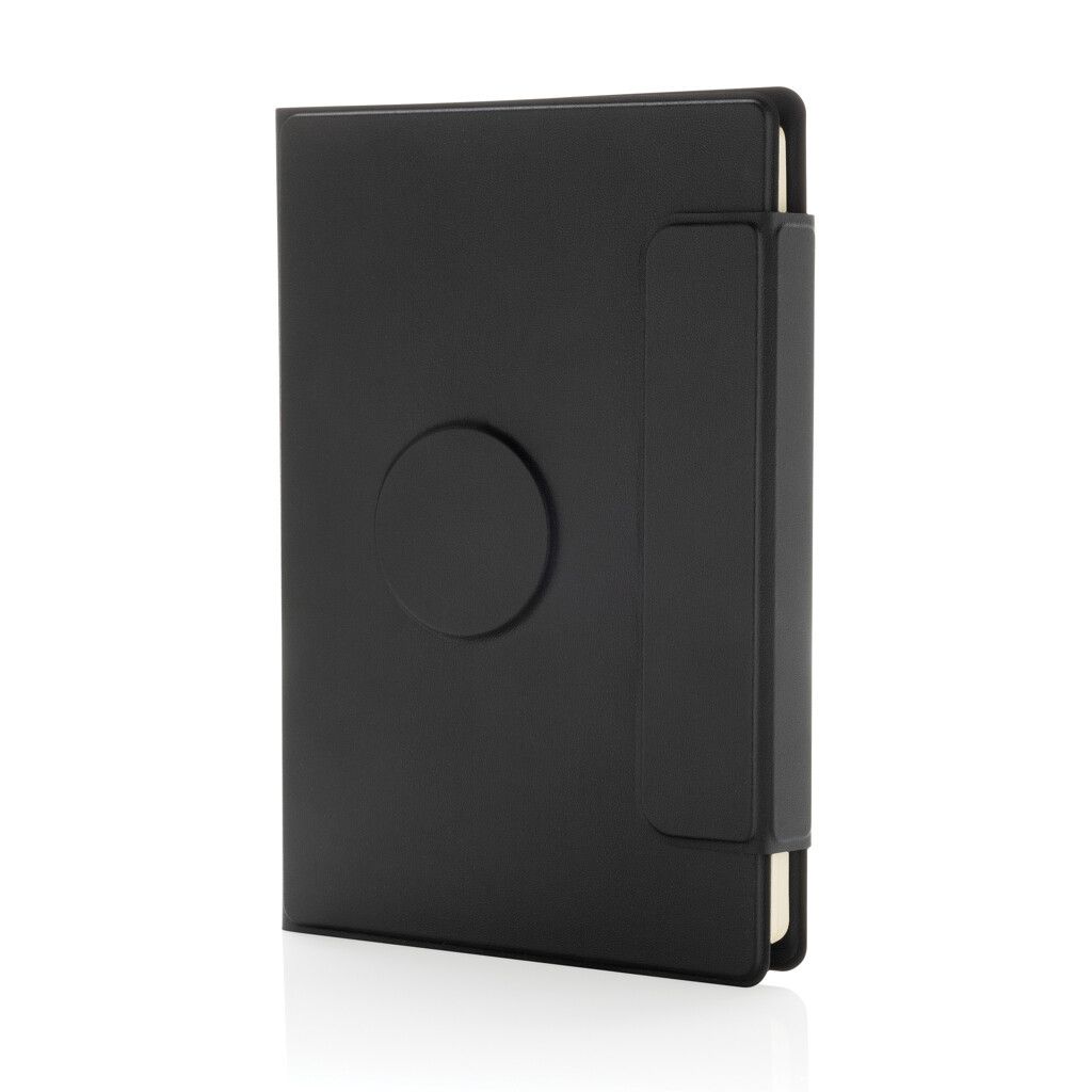 Stuart Magnet-Portfolio A5 aus RCS-zertifiziertem rPU - schwarz-493