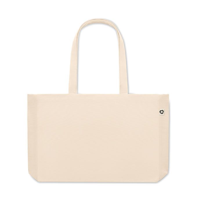 Recycelte Canvas-Tasche RESPECT - beige-262