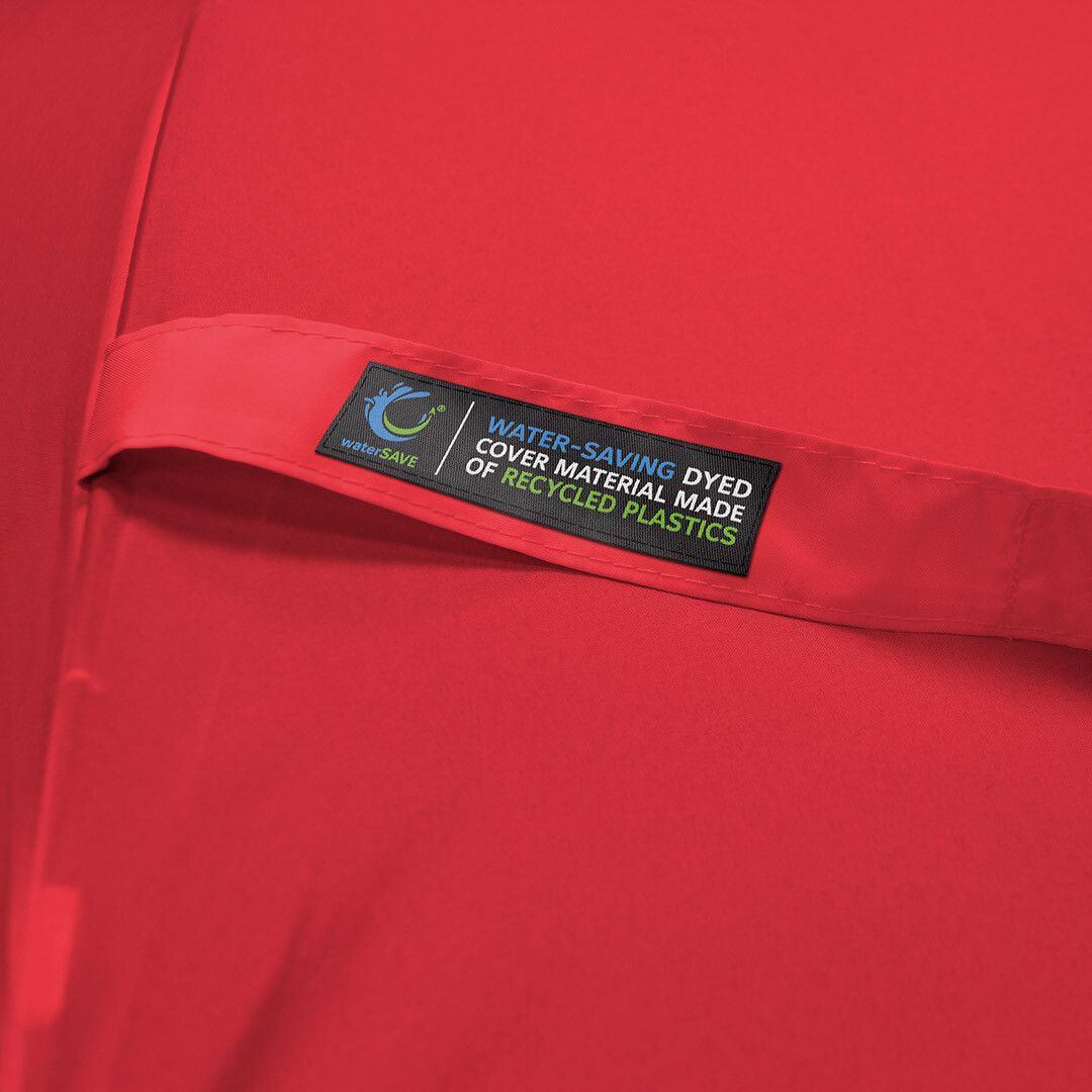 AC-Alu-Stockschirm Windmatic® mit waterSAVE® Bezug Ø105 cm - rot-449