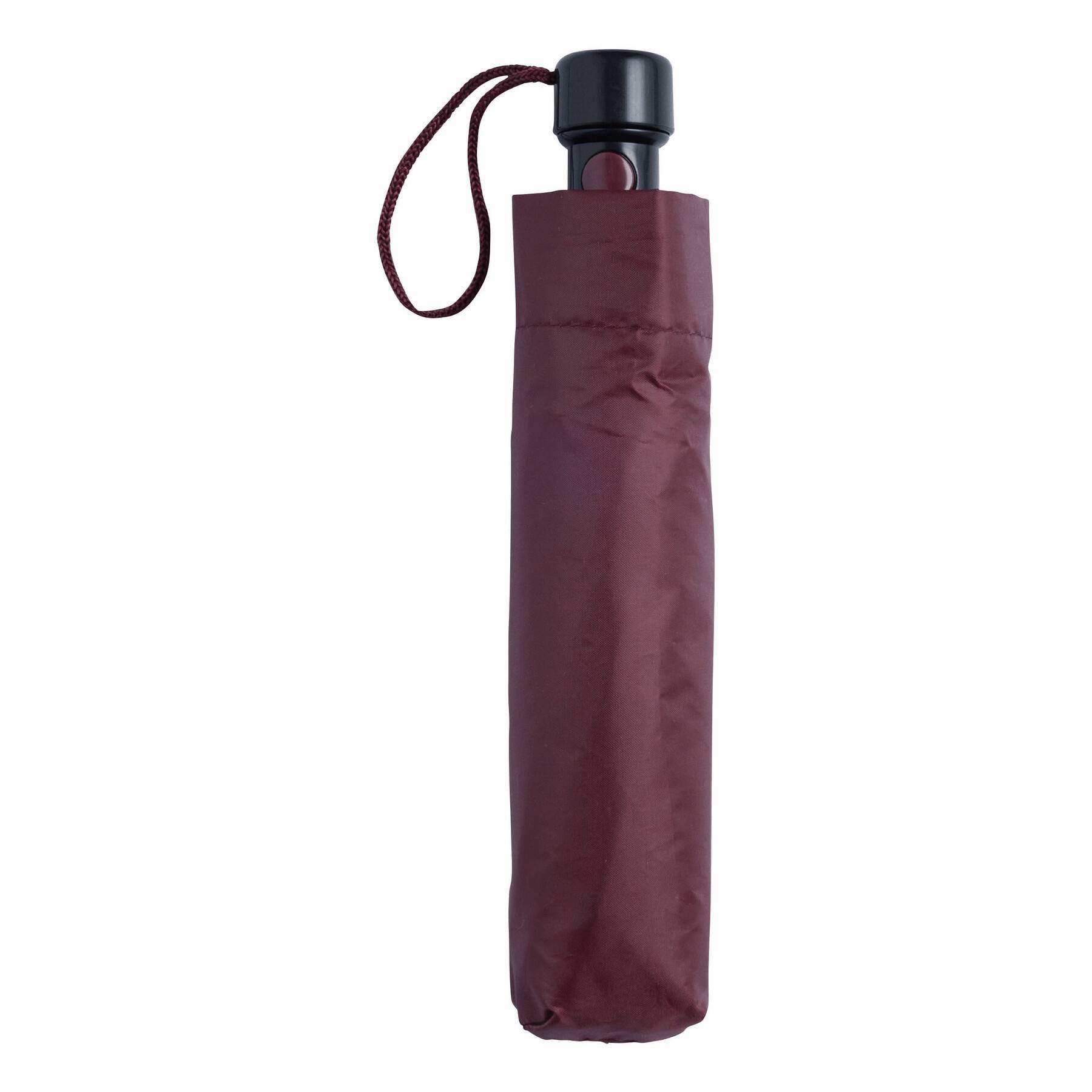 Automatik-Taschenschirm PRIMA - burgund-361
