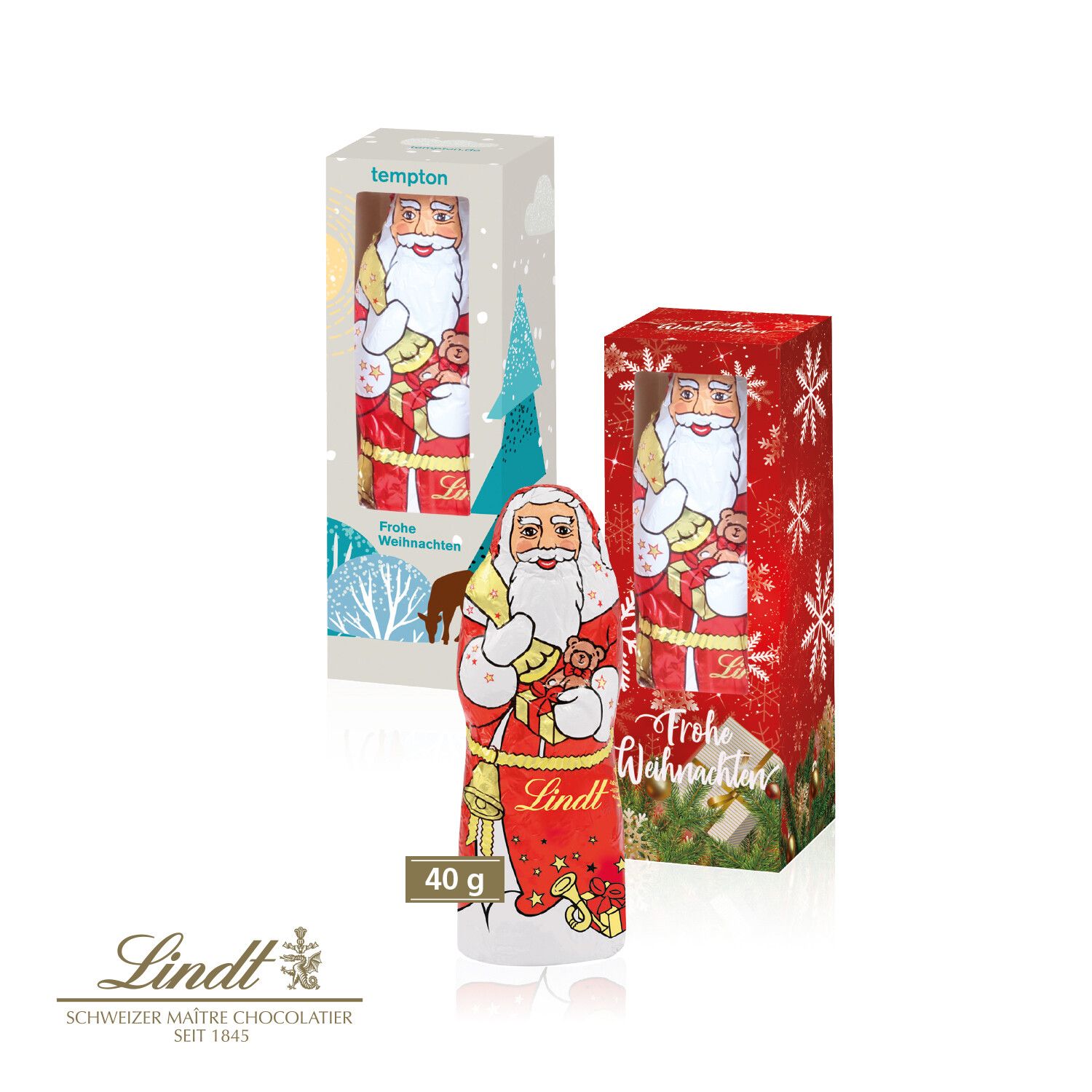 Weihnachtsmann von Lindt, 40g-790
