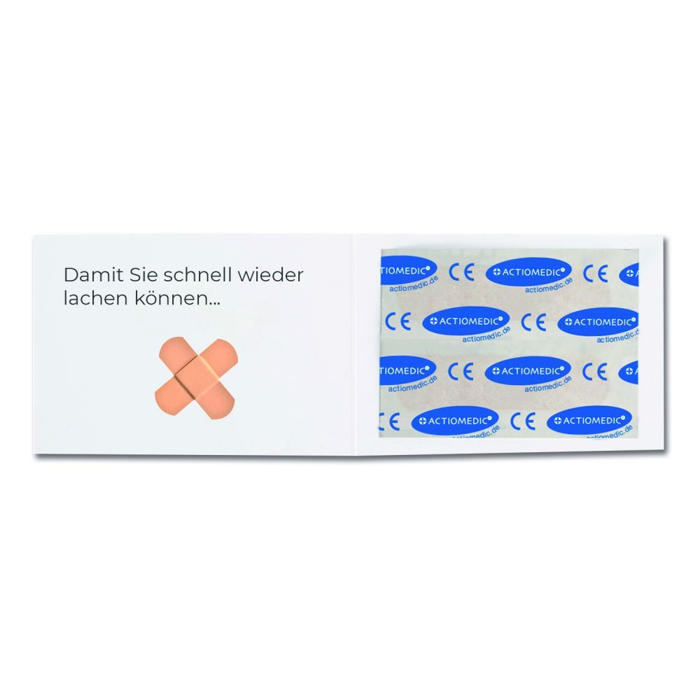 Pflasterkarte mit 2 ACTIOMEDIC® Kinderpflasterstrips-721