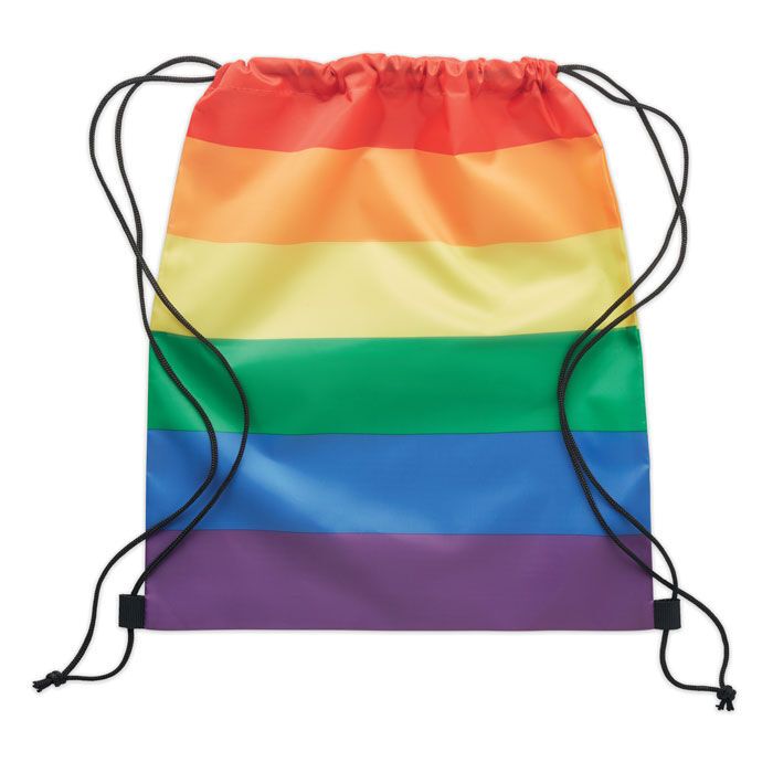 Beutel mit Kordelzug RPET BOW - multicolour-900