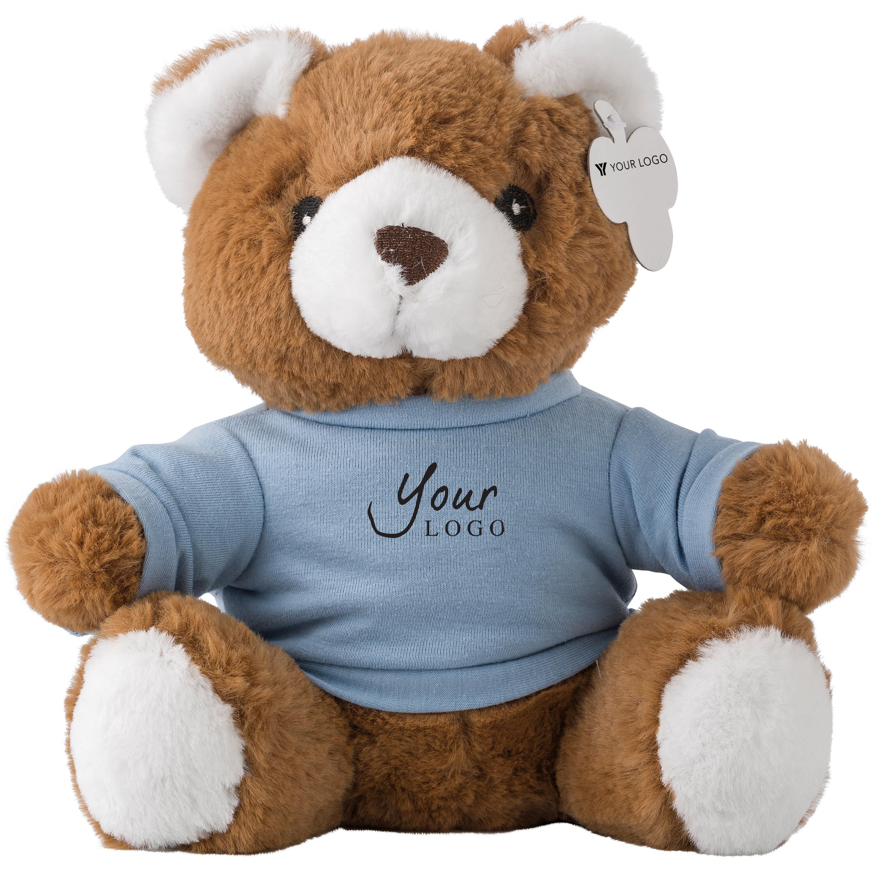 Plüsch-Teddy-Bärohne T-Shirt Alessandro - braun-691
