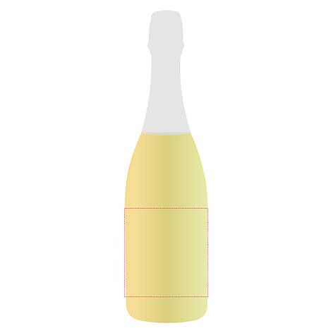 Veredelungsposition Flasche Vorderseite