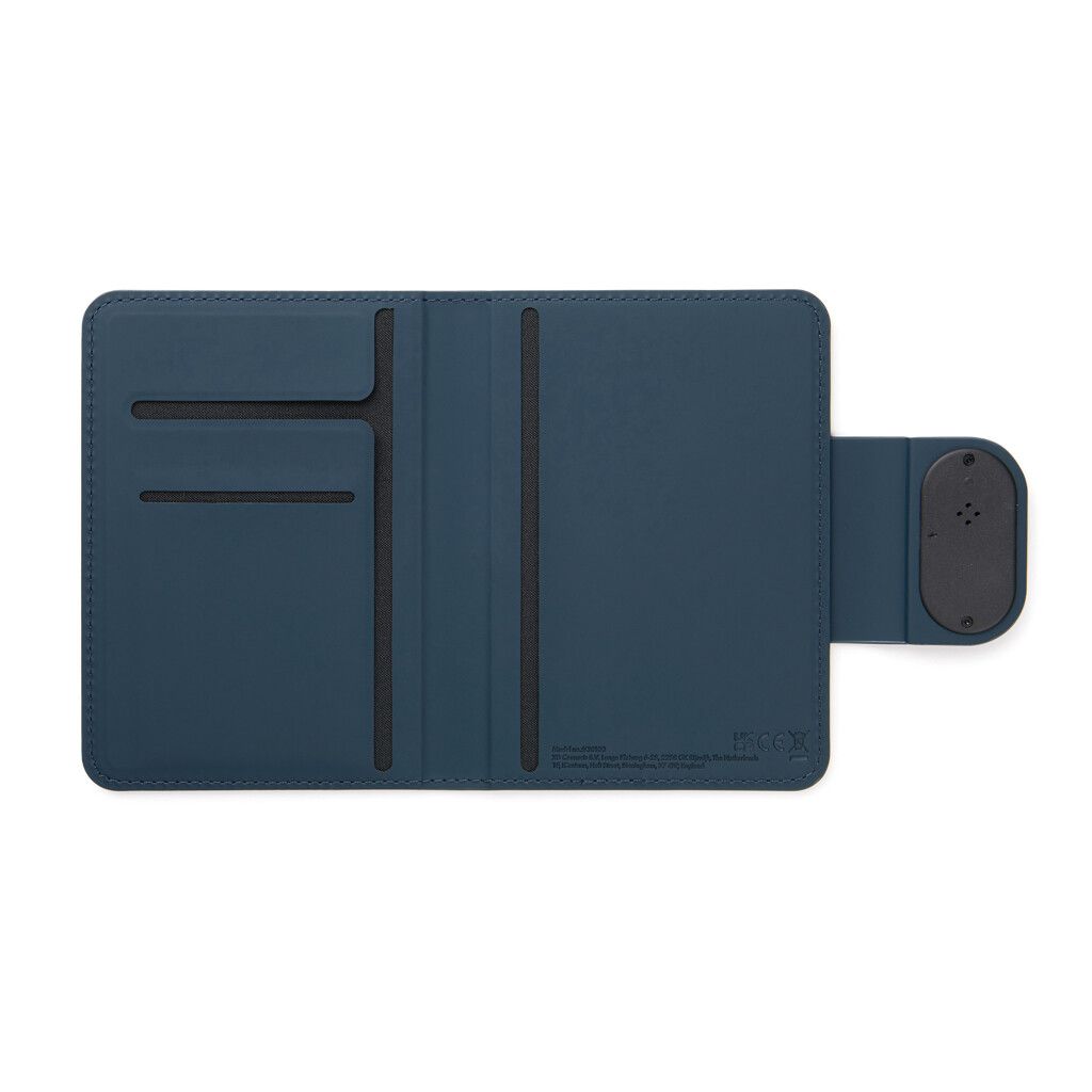 VINGA Baltimore RCS Passport Cover mit Dual-Finder - navy blau-721