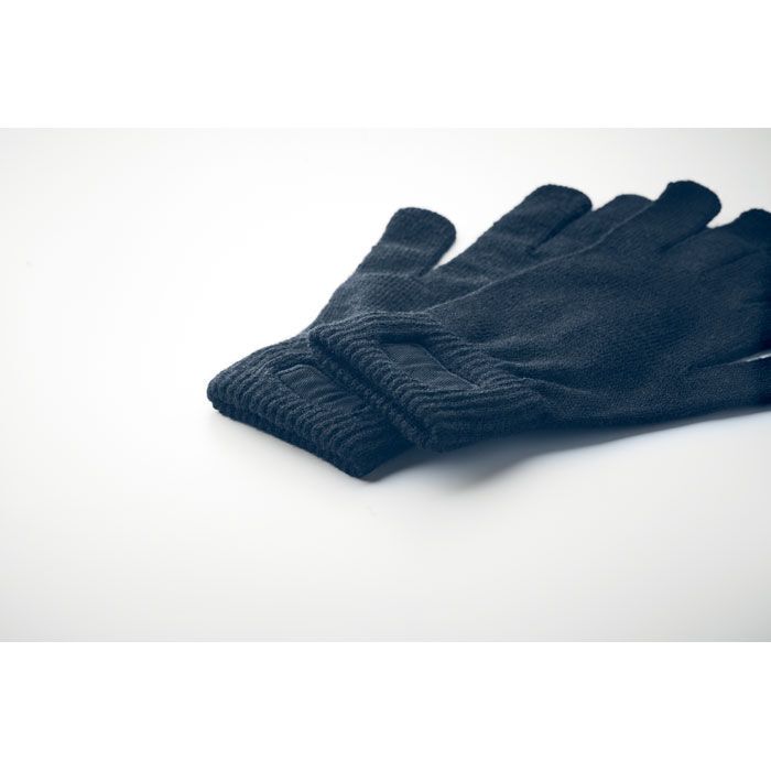 Gestrickte Handschuhe RPET HANDNIT - marineblau-962