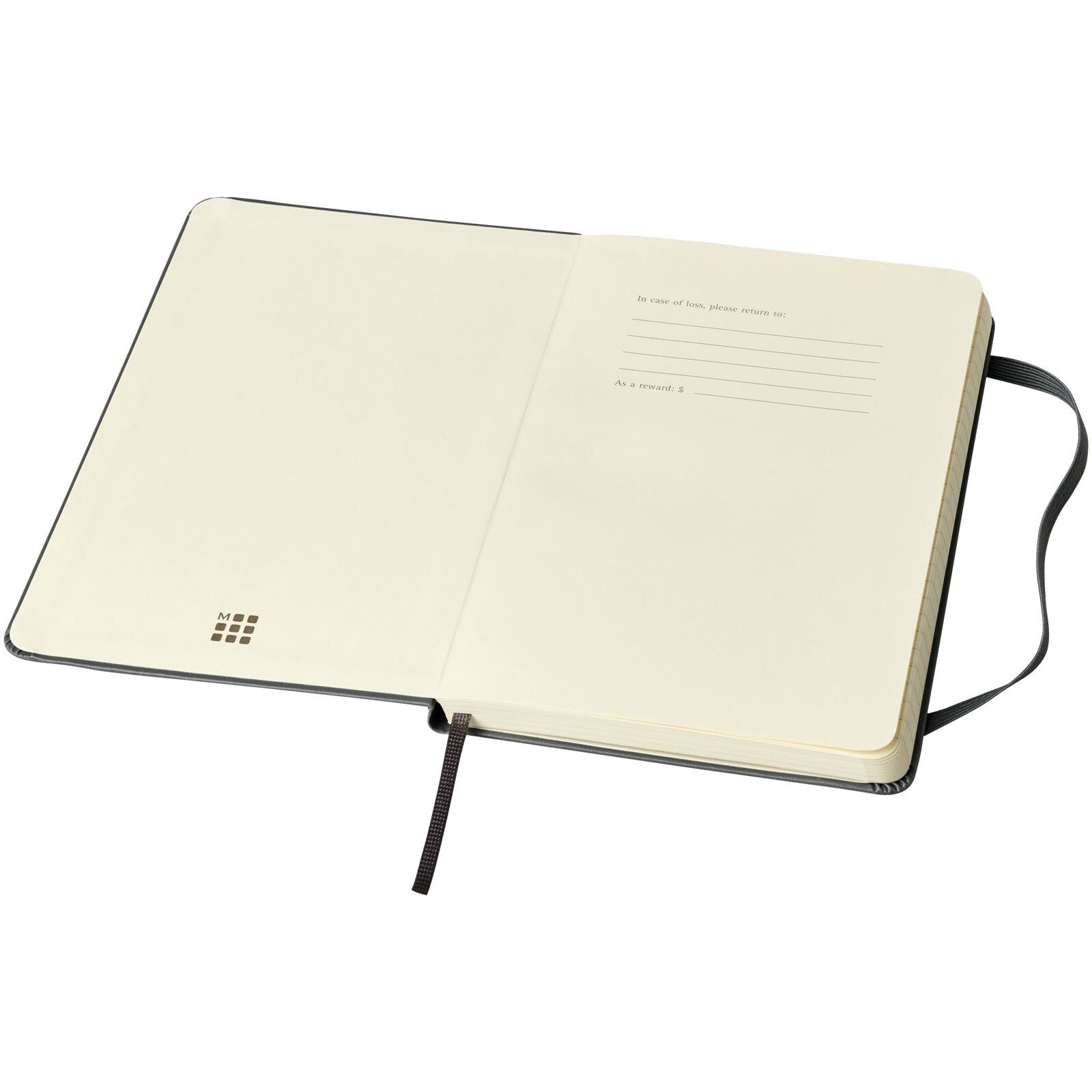Moleskine Classic Hardcover Notizbuch M – liniert - berliner blau-836