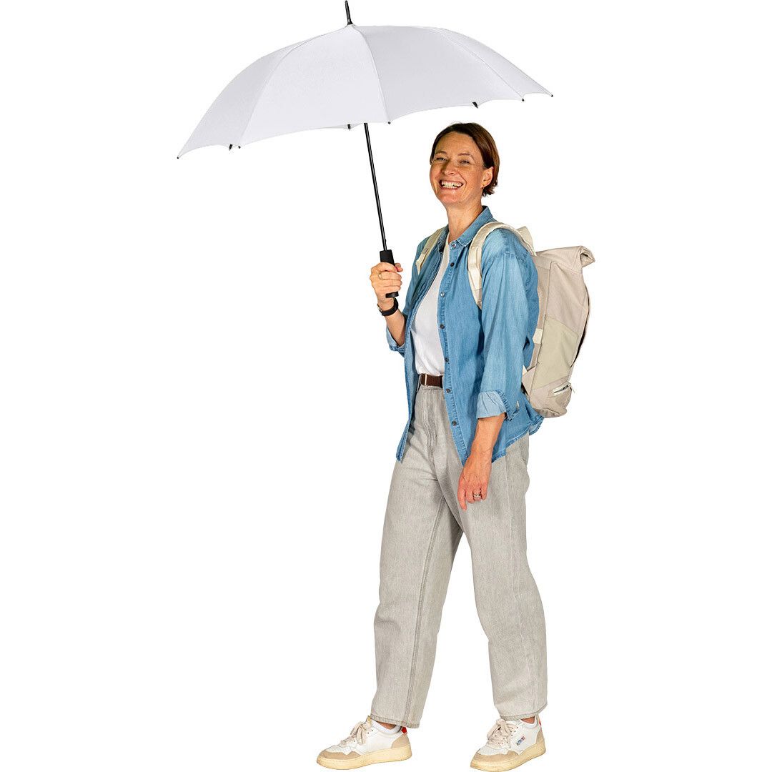 AC-Stockschirm Ø100 cm - weiß-584