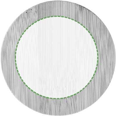 Veredelungsposition Auf dem Deckel