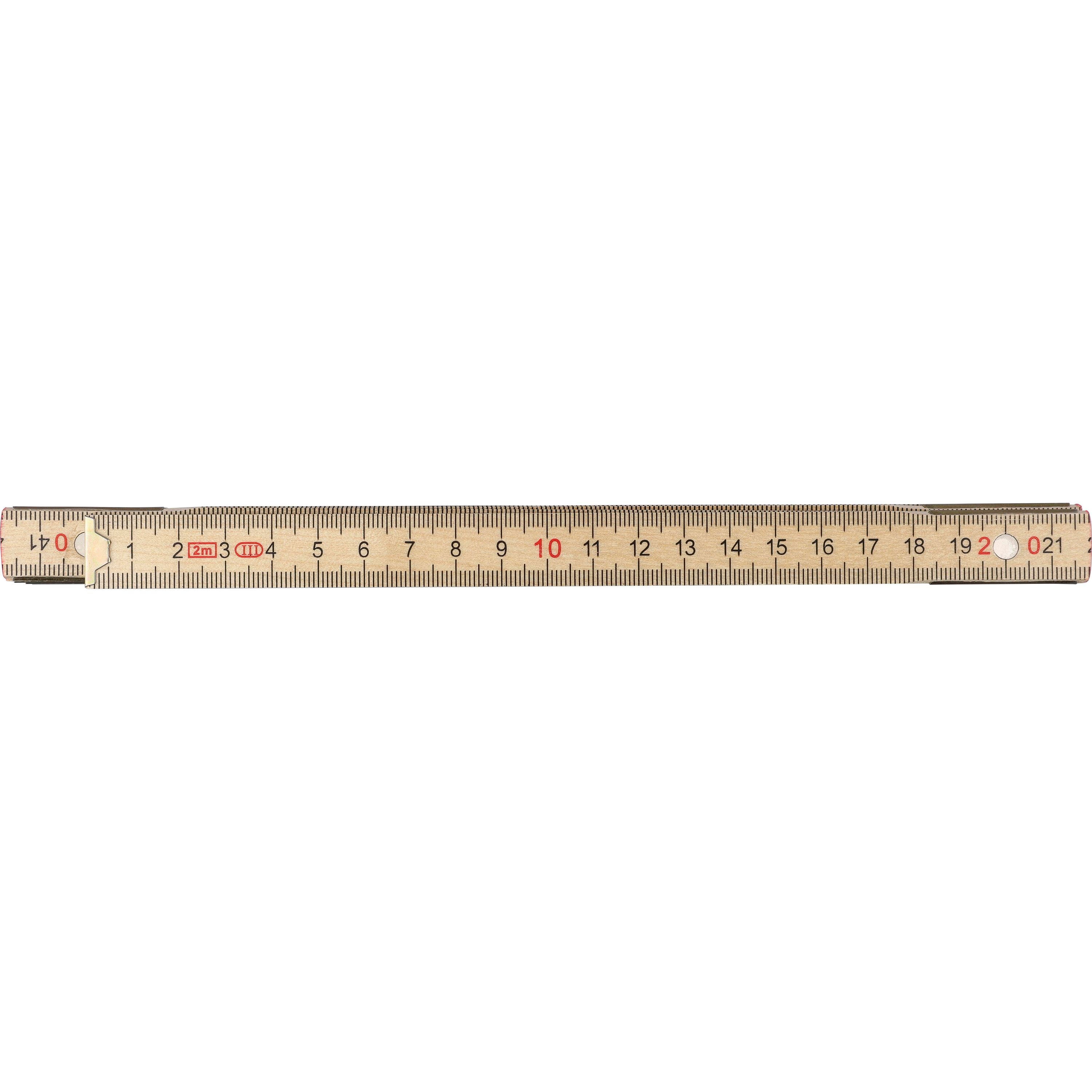 Klappbares Lineal aus Ezio - braun-416