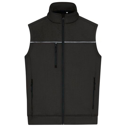 Hybrid Workwear Vest für Herren - carbon - black-215