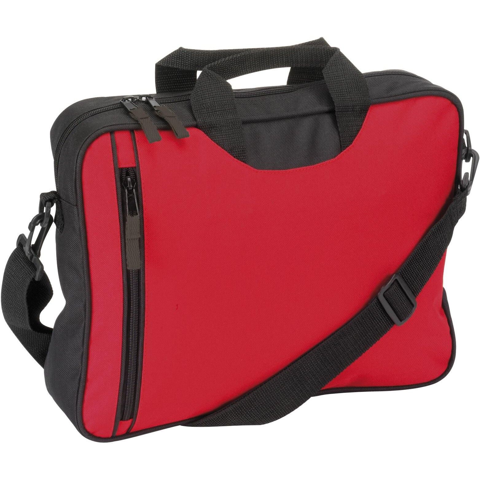 Dokumententasche aus Polyester Nicola - rot-873