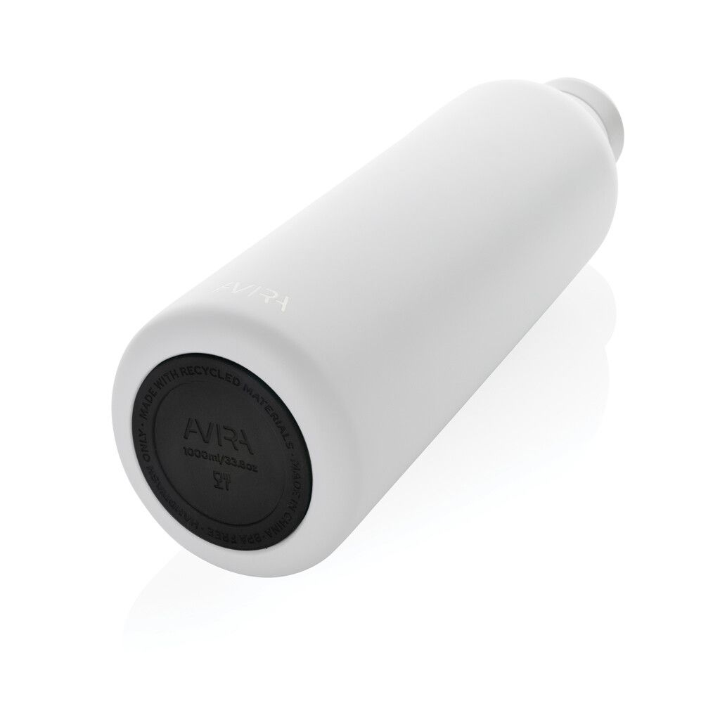 Avira Avior RCS recycelte Stainless-Steel Flasche 1L - weiß-866