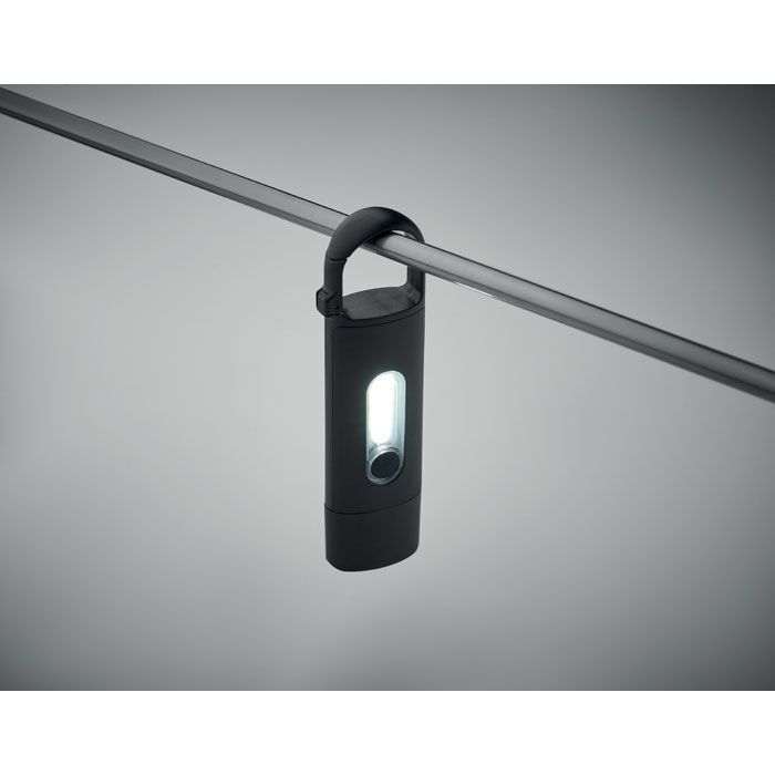 COB-Taschenlampe BLUZ - schwarz-521