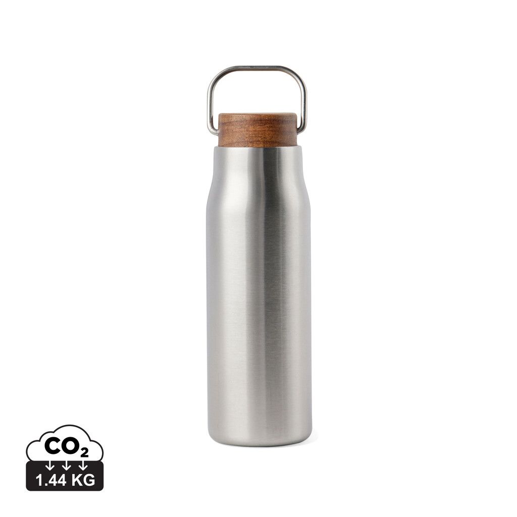 VINGA Ciro RCS recycelte Vakuumflasche 300ml - stahl-856