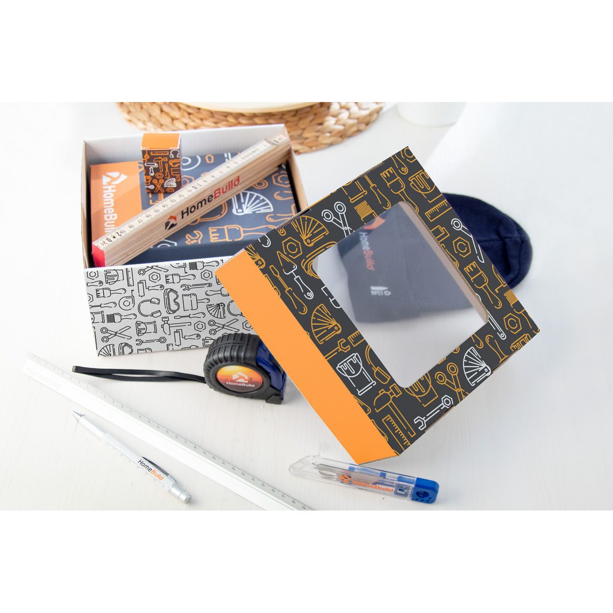 CreaBox Gift Box Window S Geschenkbox - weiß-920