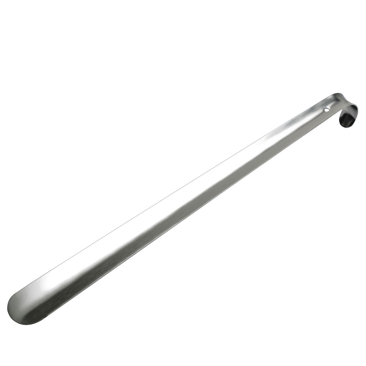 Schuhlöffel Edelstahl, extra lang - silber-753