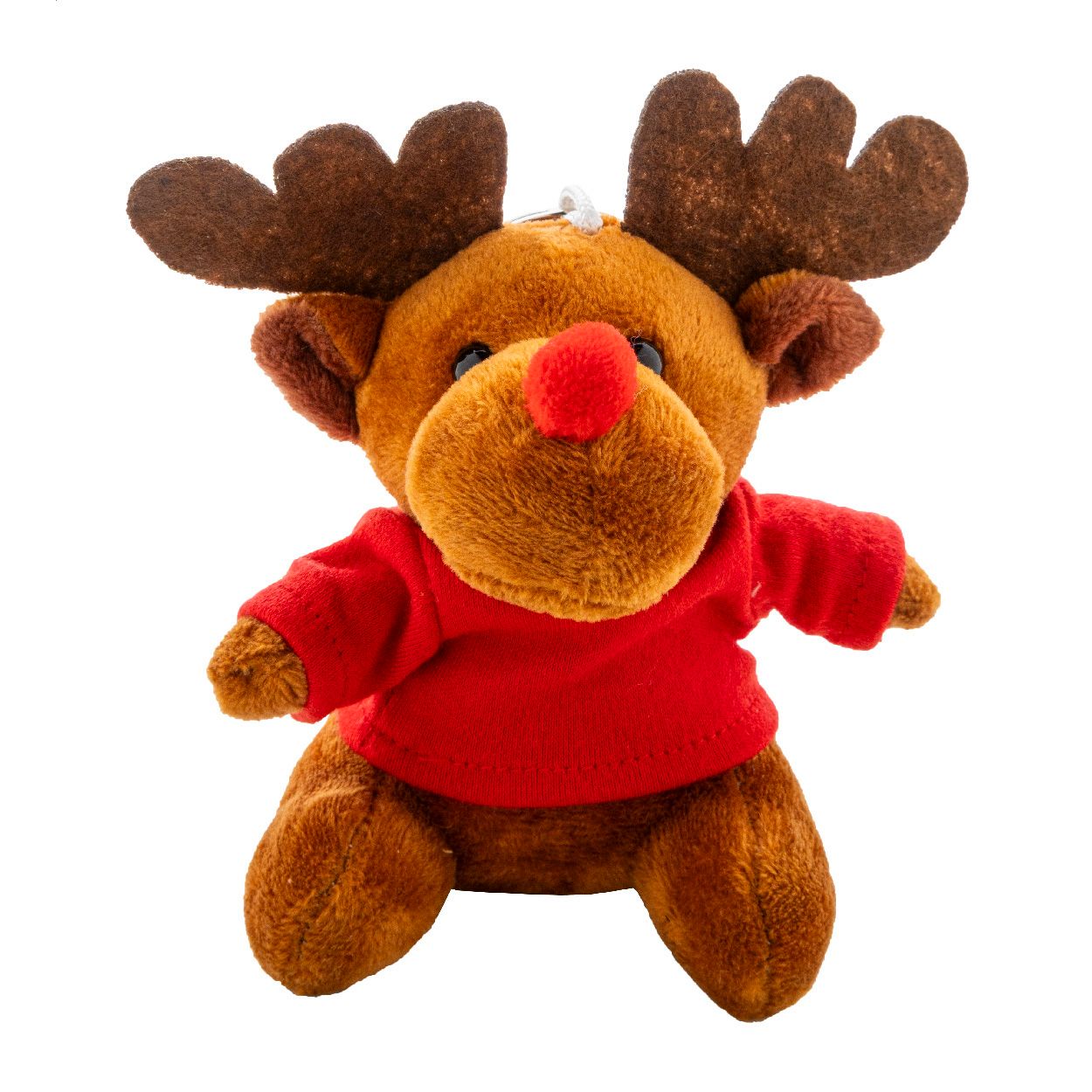Julren Plüsch-Weihnachtsrentier-Schlüsselanhänger - mehrfarbig-414