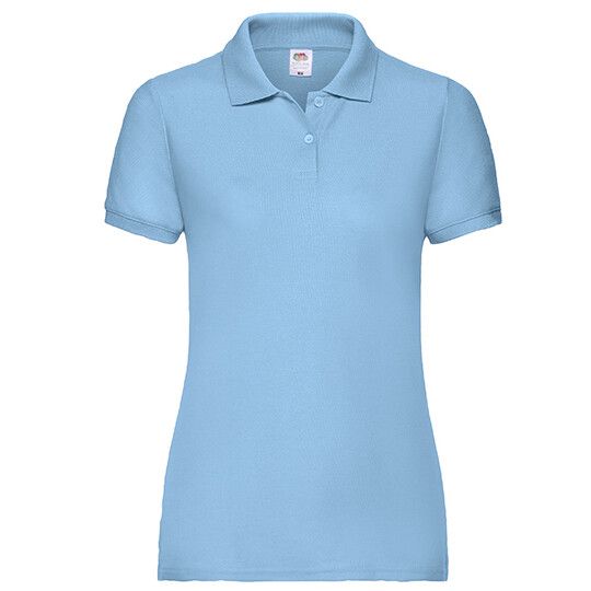 Ladies´ 65/35 Polo - sky blue-869
