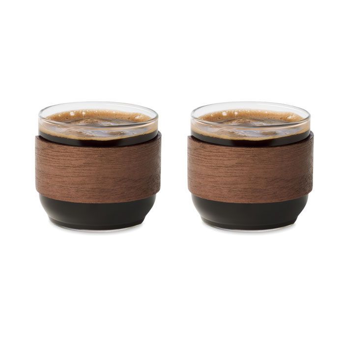 Kaffeegläser-Set BOGOTA SET - holz-85