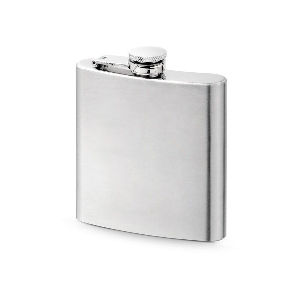 MUSE Flachmann aus Edelstahl 180 ml - silber-961