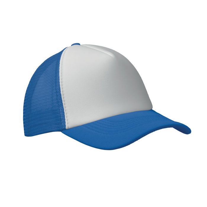 Truckers Cap BUBBLE - weiß - blau-960